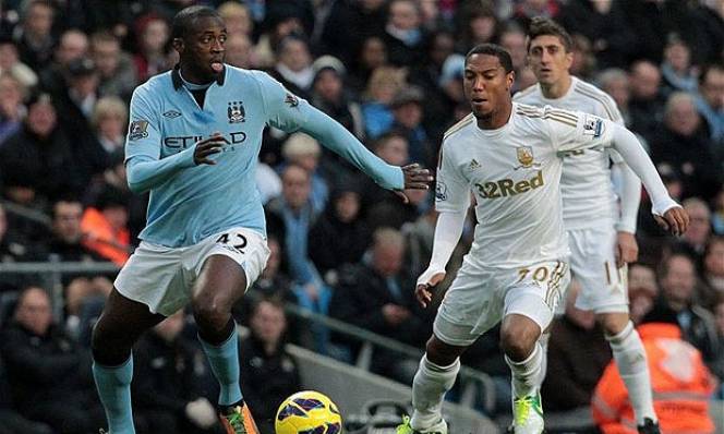 Man City vs Swansea City